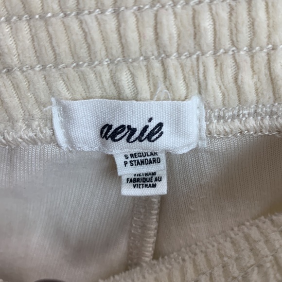 Aeri groove on ribbed velour flare pants - Picture 8 of 8